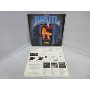 ANVIL - Forged In Fire VINYL LP (1983 Attic, Canada) LAT 1170 EX/NM